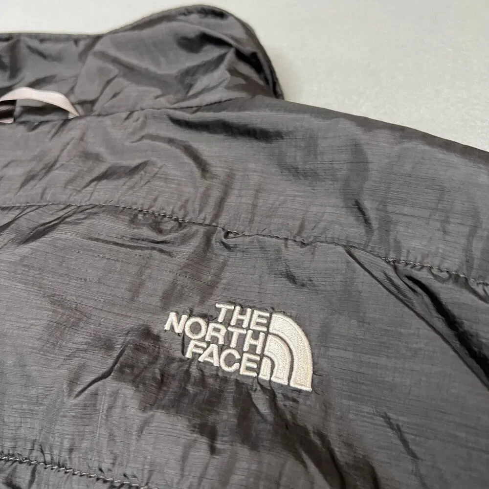 The North Face Puffer Vest Men's XL Black Sleeveless Classic Collar Full-Zip